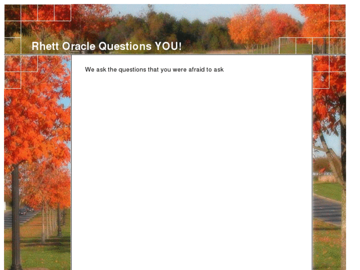 www.rhettoraclequestions.com