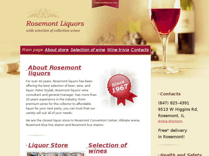 www.rosemontliquors.com