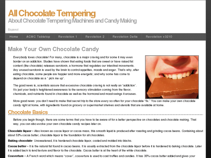 www.allchocolatetempering.com