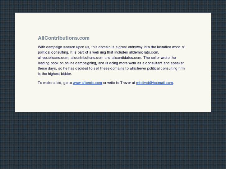 www.allcontributions.com