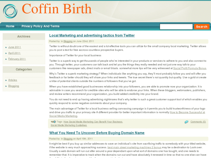 www.coffinbirth.com