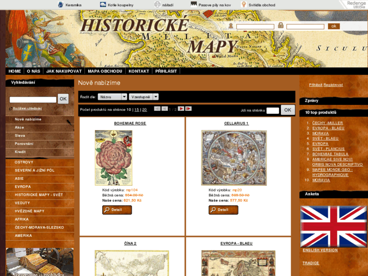 www.historicke-mapy.cz