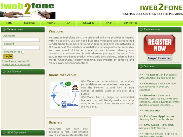 www.iweb2fone.com