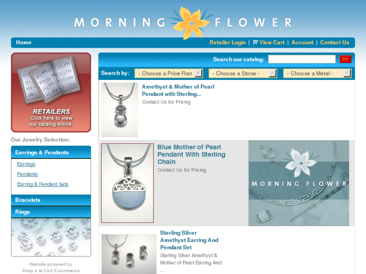 www.morningflowerjewelry.com