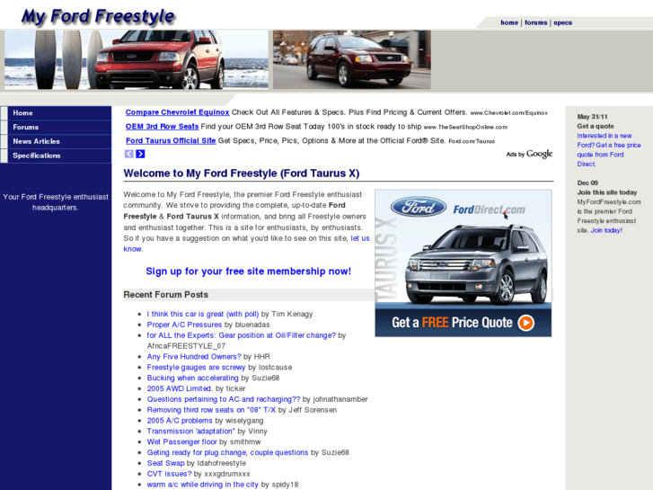 www.myfordfreestyle.com