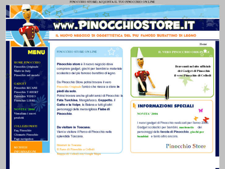 www.pinocchiostore.it