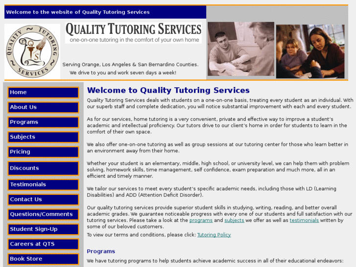 www.qualitytutoringservices.com