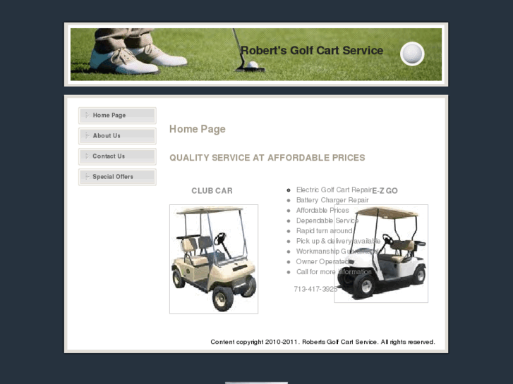 www.robertsgolfcartservice.com