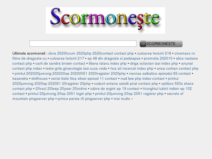 www.scormoneste.ro