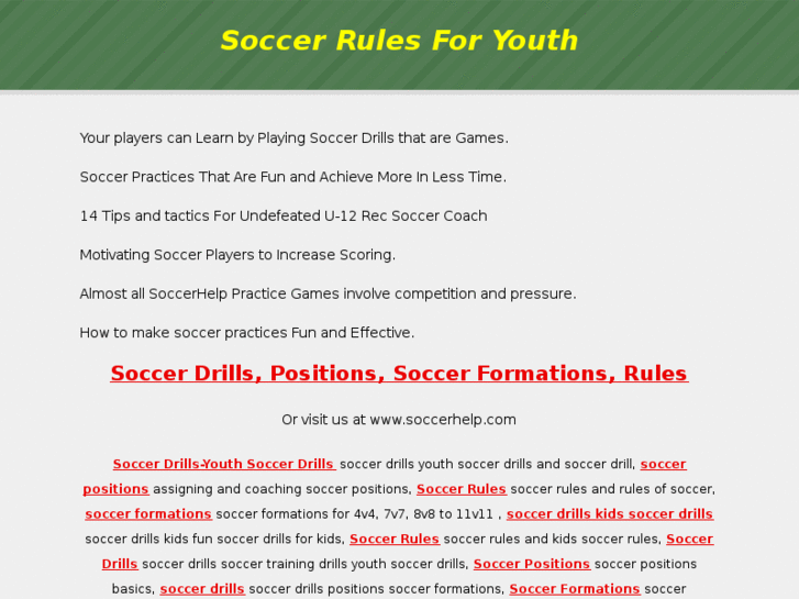 www.soccerrulesforyouth.com