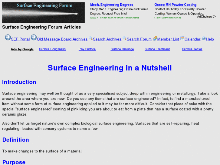 www.surfaceengineer.co.uk