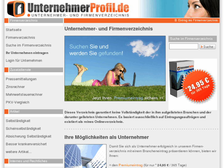 www.unternehmerprofil.de