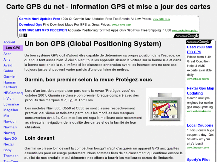 www.cartegps.net