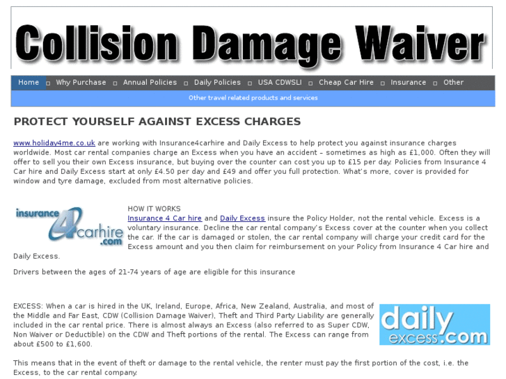 www.collisiondamagewaiver.co.uk