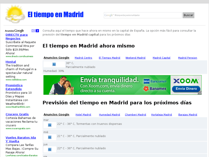 www.eltiempoenmadrid.net