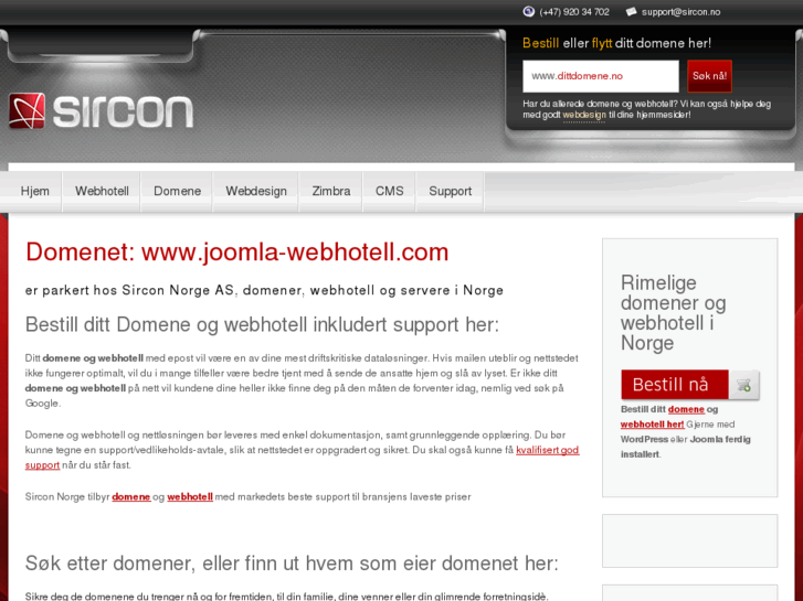 www.joomla-webhotell.com