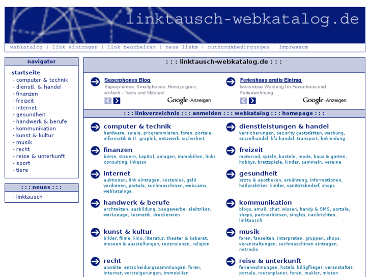 www.linktausch-webkatalog.de