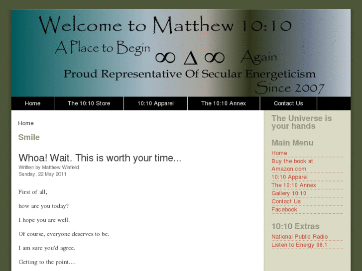 www.matthew1010.com