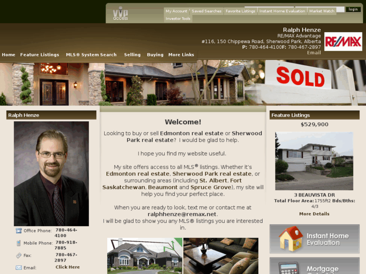 www.ralphhenzehomes.com