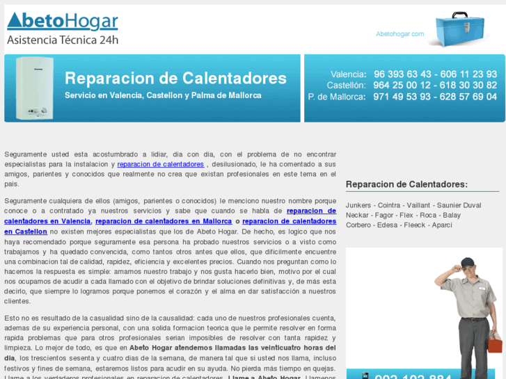 www.reparaciondecalentadores.com