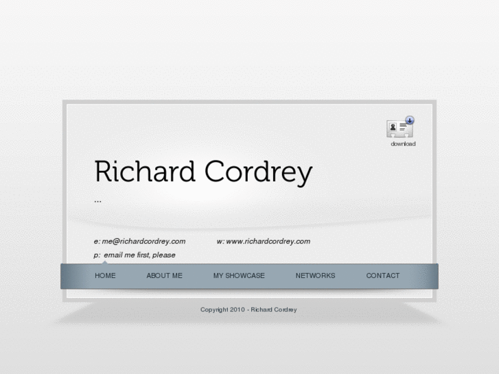 www.richardcordrey.com