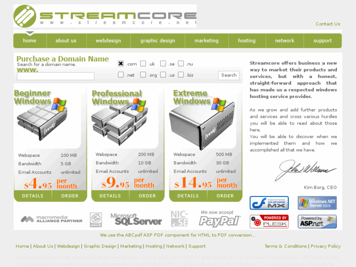 www.streamcore.net