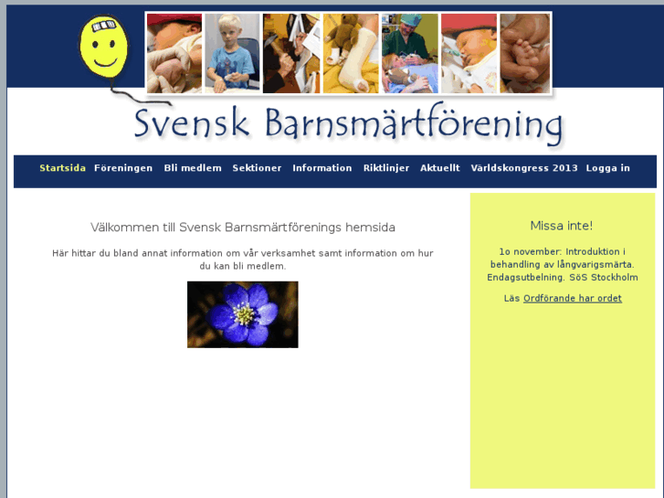 www.svenskbarnsmartforening.se