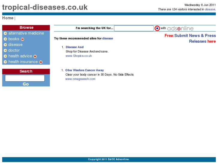 www.tropical-diseases.co.uk