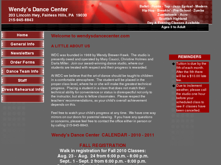 www.wendysdancecenter.com