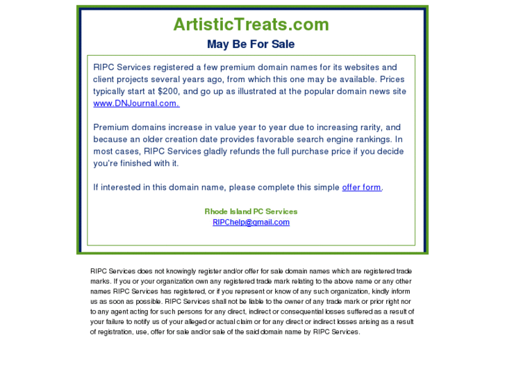 www.artistictreats.com