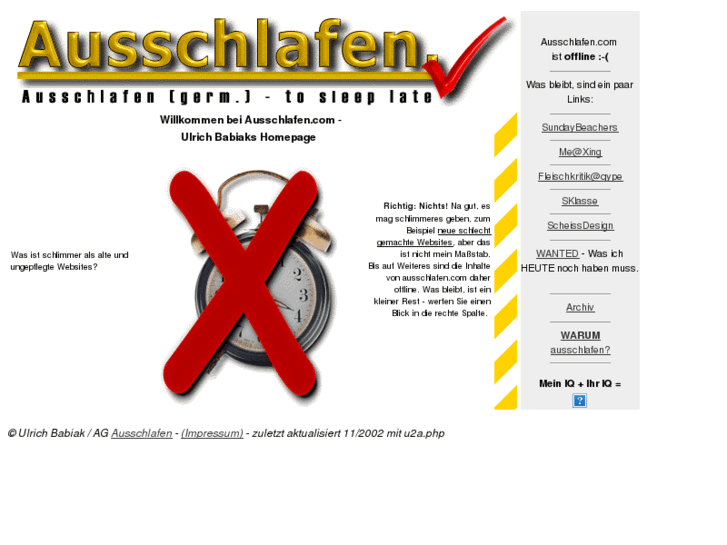 www.ausschlafen.com