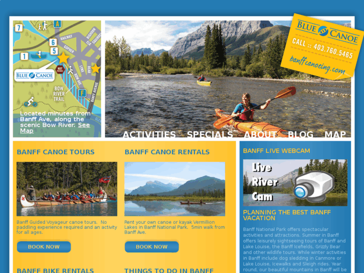 www.banffcanoeing.com