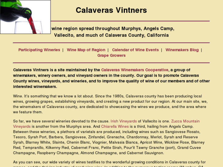 www.calaverasvintners.com