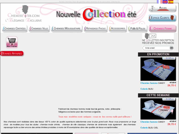 www.chemise-web.com