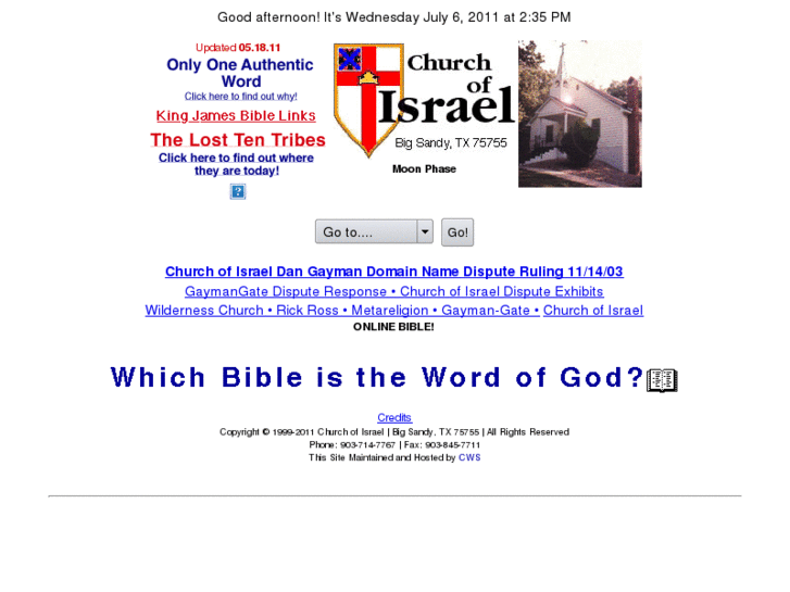 www.churchofisrael.com