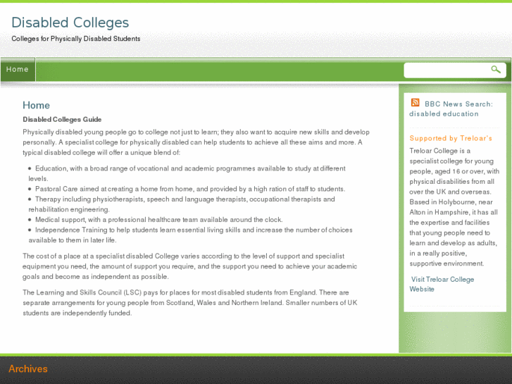 www.disabledcolleges.com