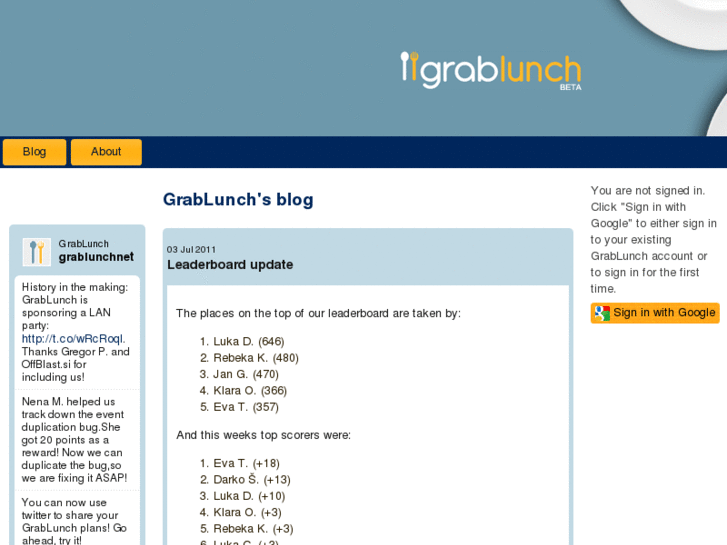 www.grablunch.net