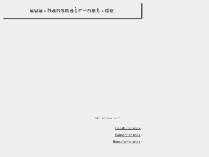 www.hansmair.net