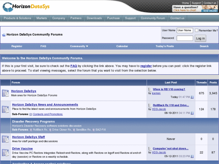 www.horizondatasys-forum.com
