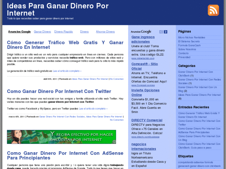 www.ideasparaganardineroporinternet.com