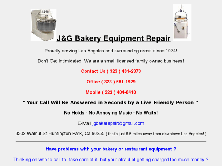 www.jgbakeryequipmentrepair.com
