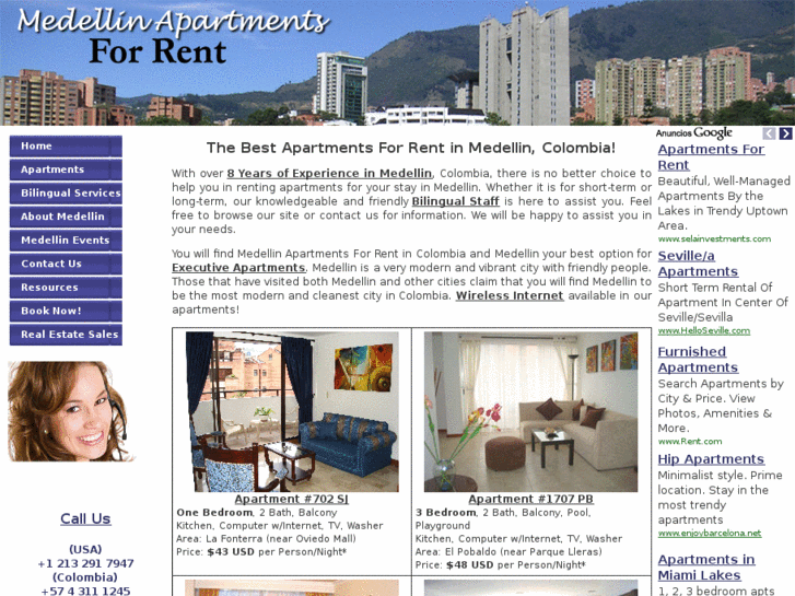 www.medellinapartmentforrent.com