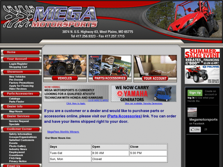 www.megamotorsports.net