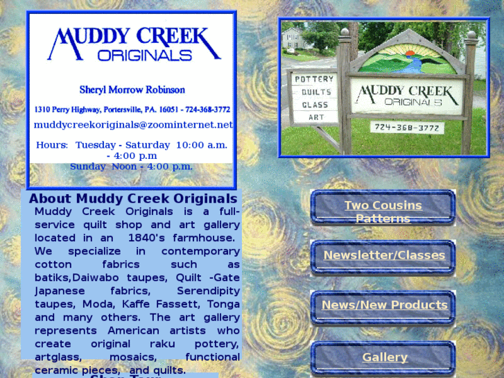 www.muddycreekoriginals.com