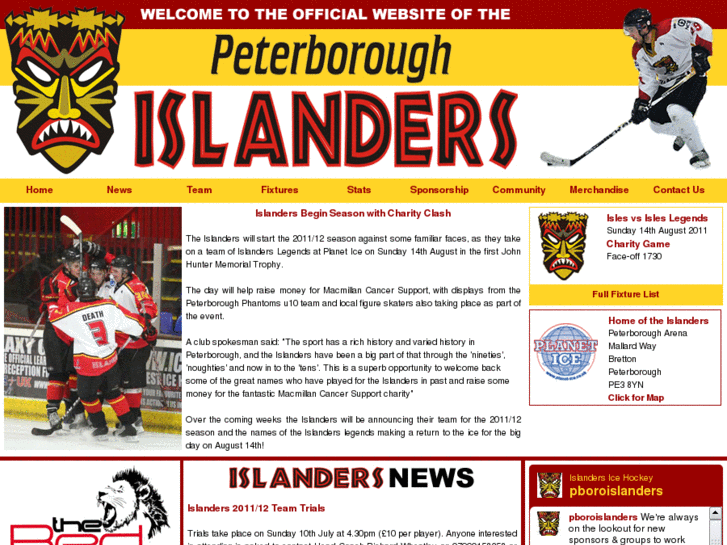 www.peterboroughislanders.com