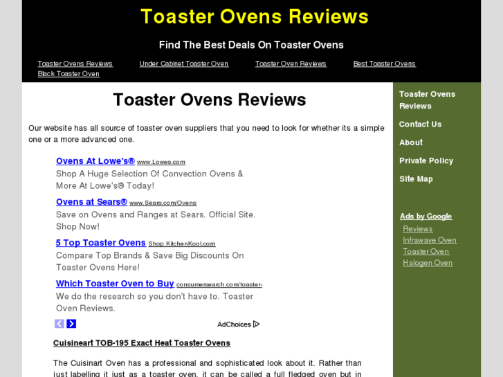 www.toasterovensreviews.com