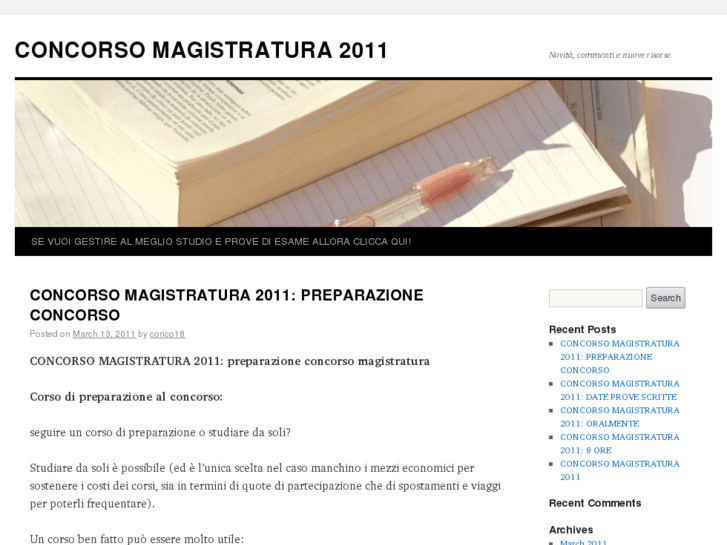 www.concorsomagistratura2011.com