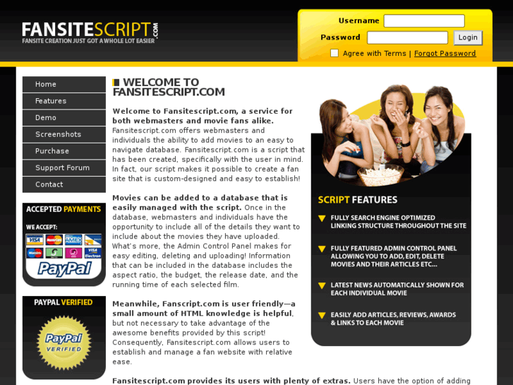 www.fansitescript.com
