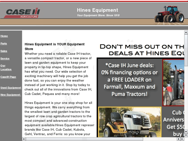 www.hinesequipment.com