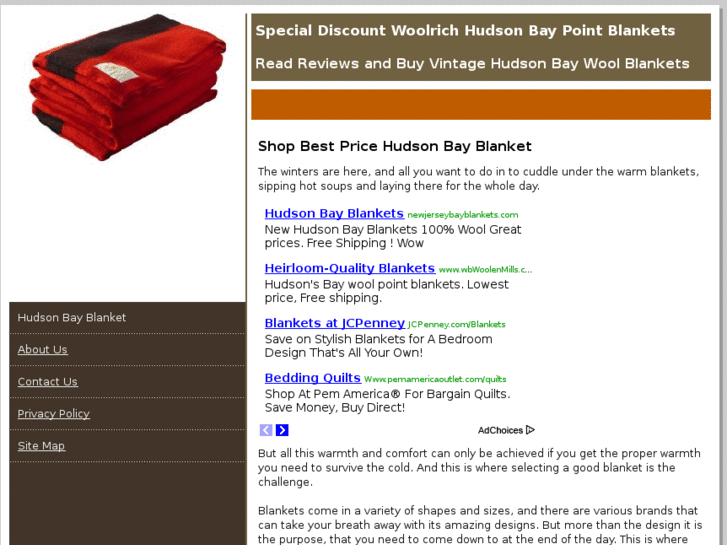 www.hudsonbayblanket.net